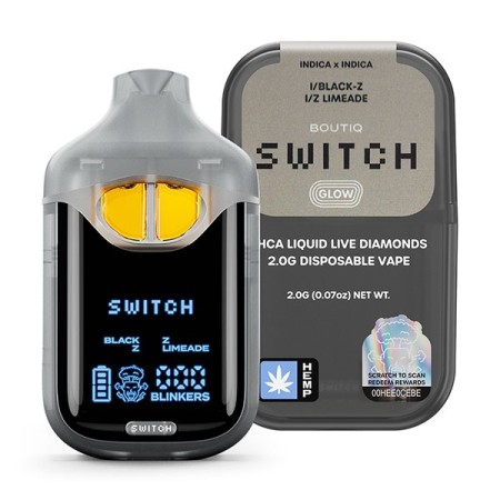 Meta title-Boutiq Switch Glow 2G | Liquid Diamond Dual Flavor