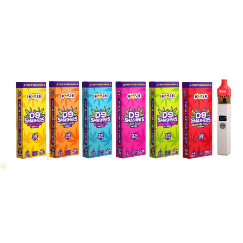 Meta title-Dozo D9 Smashers 3.5G | Potencia y Sabor Intenso