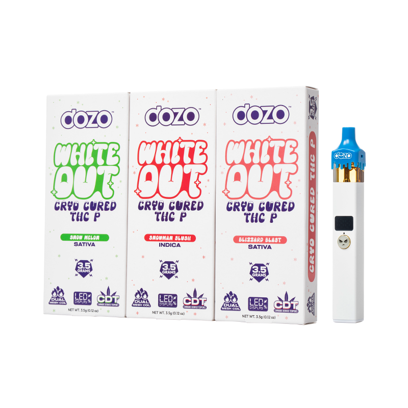 Meta title-Dozo White Out Cryo Cured 3.5G | Máxima Frescura