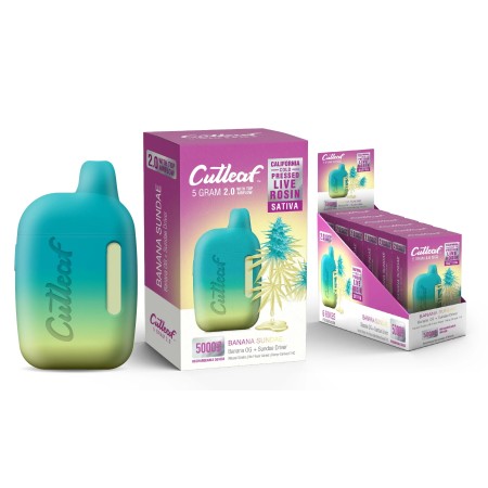 Meta title-Cutleaf 2.0 Live Rosin 5G | Extracto Sin Solventes