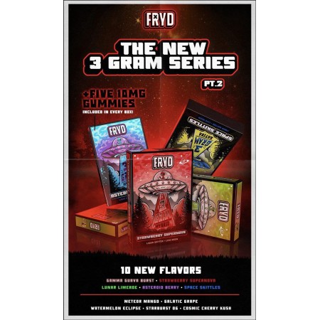 Meta title-Fryd New Series 3G | Vape + 5 Gummies Gratis