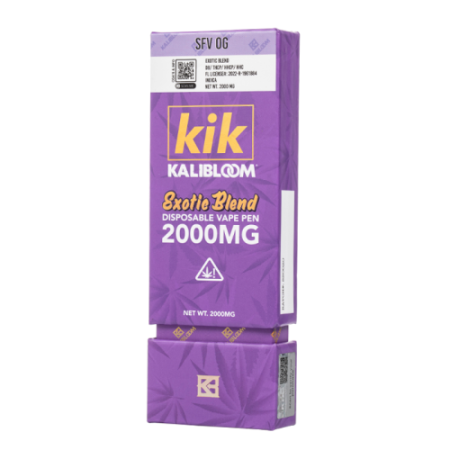 Meta title-Kalibloom Kik Exotic Blend 2G | Sabores Únicos